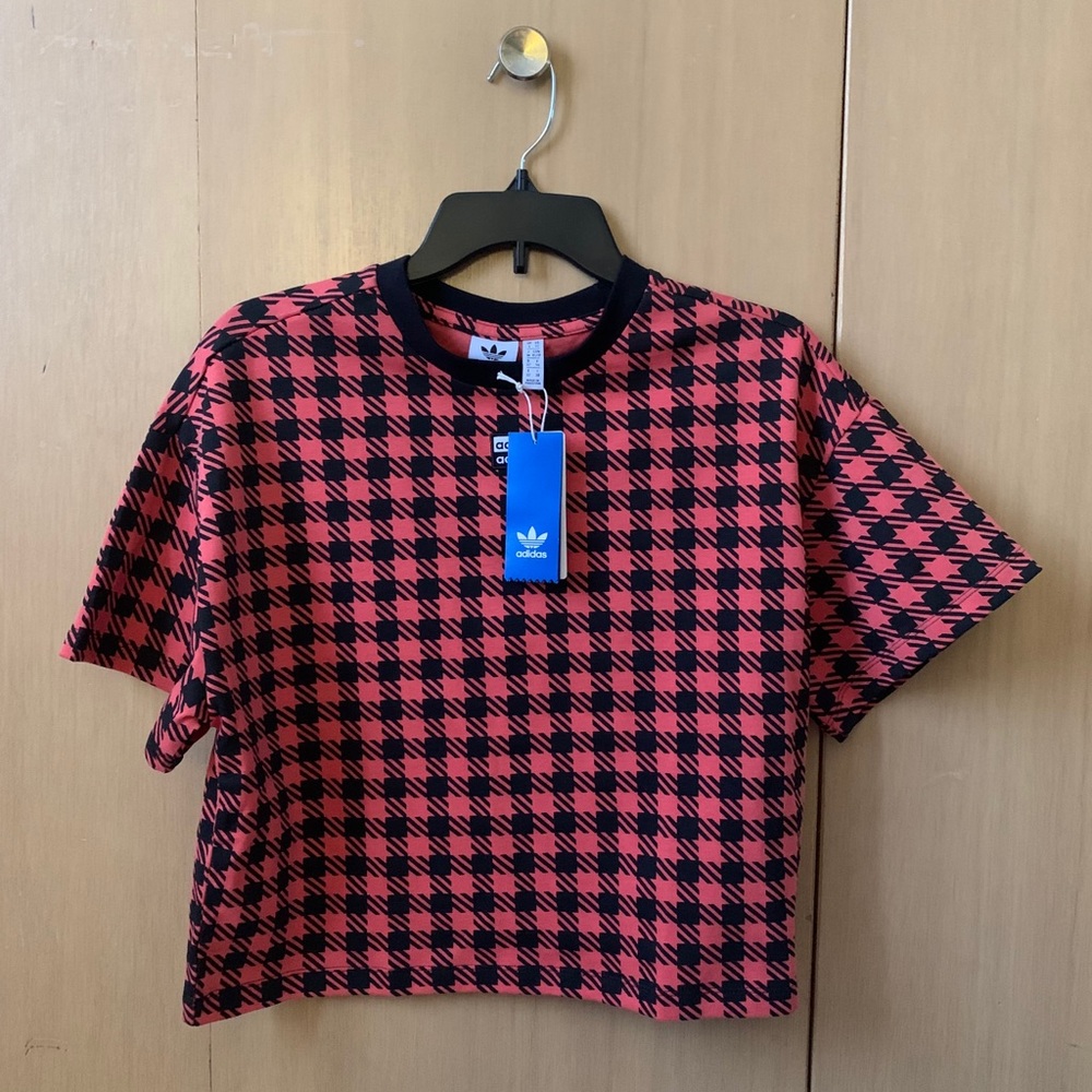 Adidas Originals R.Y.V. BOXY TEE Trace Scarlet